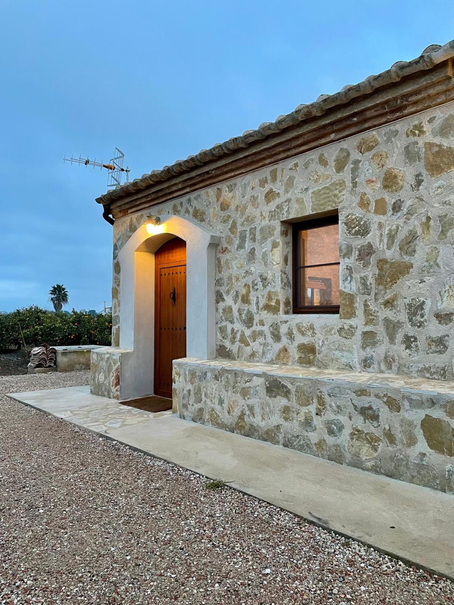 Mas De Melonet Delta Del Ebro Villa L'Aldea Bagian luar foto