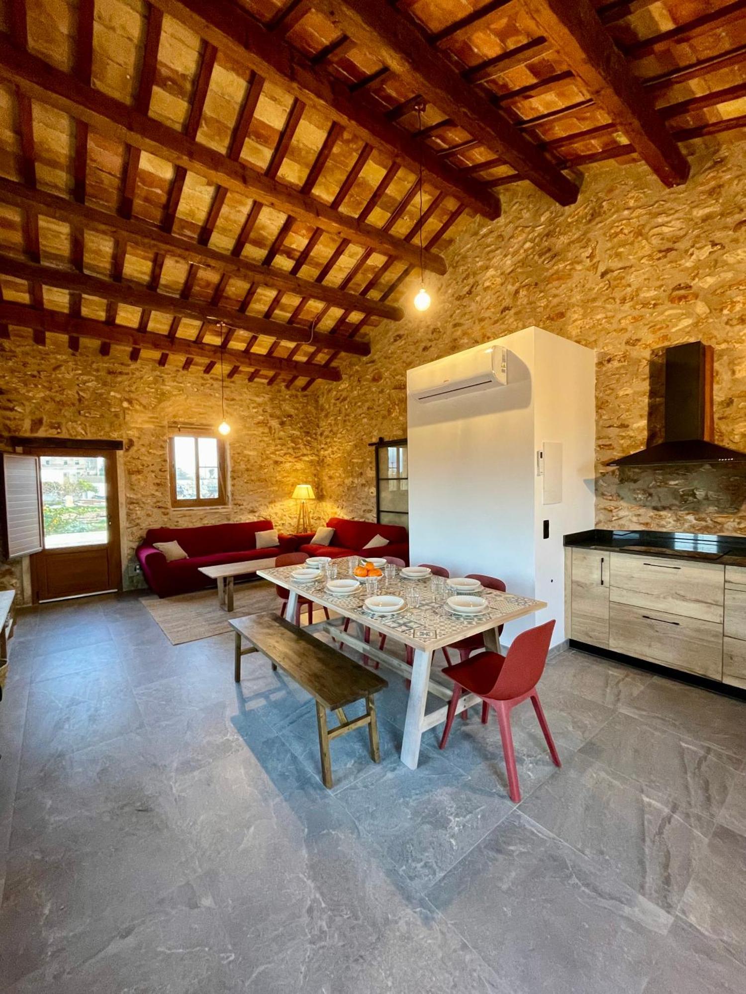 Mas De Melonet Delta Del Ebro Villa L'Aldea Bagian luar foto